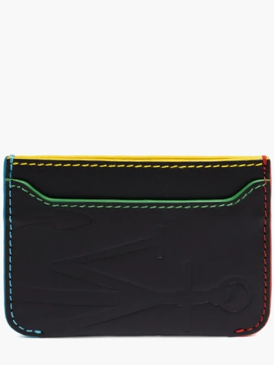 Shop Jw Anderson Anchor Logo Cardholder In Black