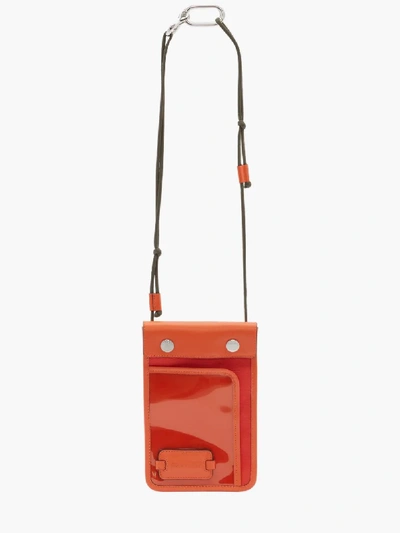 Shop Jw Anderson Pulley Pouch In Orange