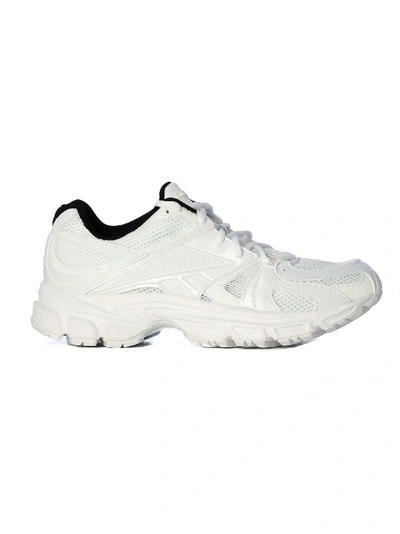 Shop Vetements White Polyester Sneakers