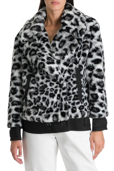 Shop Alberta Ferretti White Outerwear Jacket