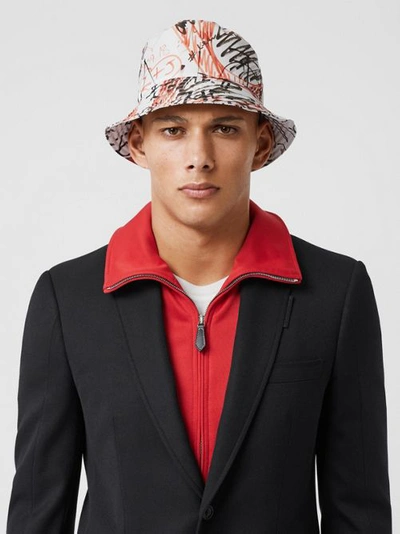Shop Burberry Classic Fit Track Top Detail Wool Tailored Jacket In Black