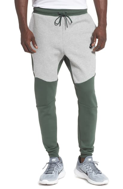 Nike Tech Fleece Jogger Pants In Galactic Jade/ Dark Grey | ModeSens