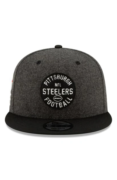 Shop New Era Nfl Snapback Baseball Hat In Pittsburgh Steelers