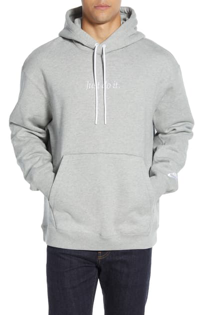 white nike jdi hoodie