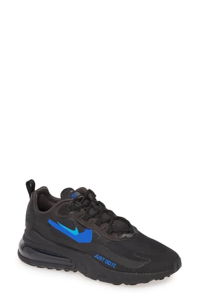 Shop Nike Air Max 270 Jdi React Sneaker In Black/ Blue Hero-grey