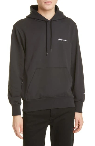 Shop Apc X Jjjjound Justin Hooded Sweatshirt In Black