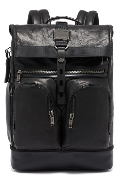 tumi rolltop backpack