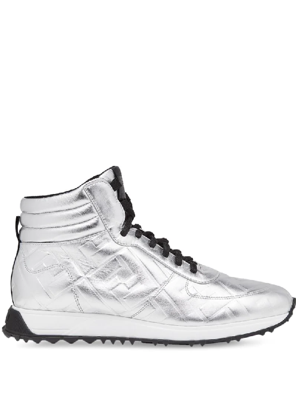 fendi silver shoes