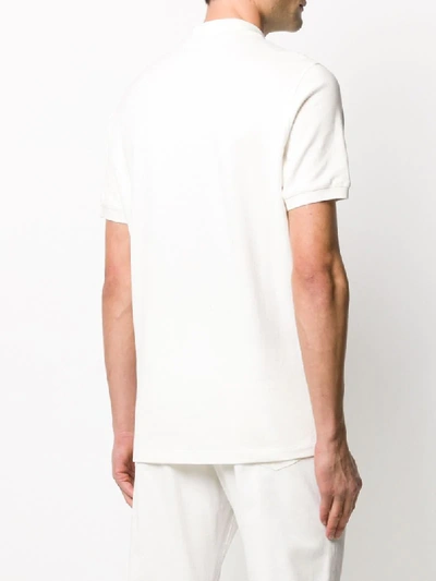 Shop Brunello Cucinelli Poloshirt Mit Brusttasche In White
