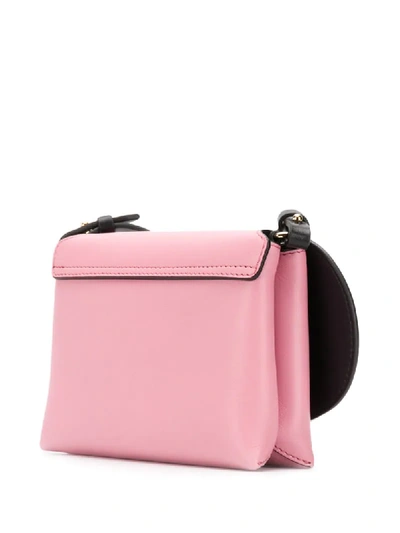 Smythson Mini Pillow Cross-body Bag In Pink