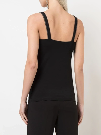 Brunello Cucinelli Slim-fit Tank Top In Black