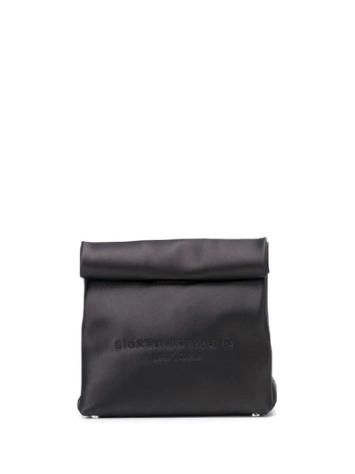 Shop Alexander Wang Lunch-bag Clutch In Black
