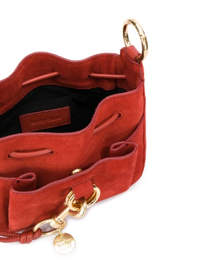 Shop See By Chloé Slouchy Shoulder Bag In Red