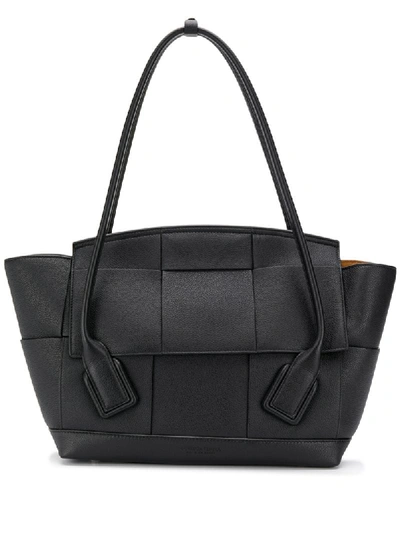 Shop Bottega Veneta Medium Arco Tote Bag In Black