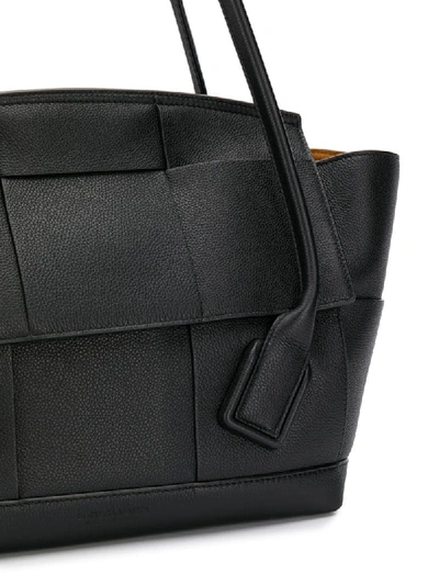 Shop Bottega Veneta Medium Arco Tote Bag In Black