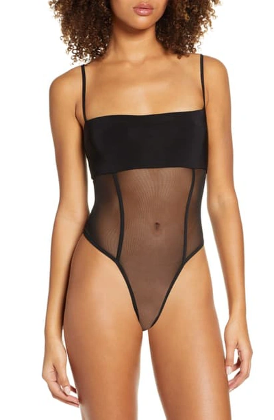 Shop Tiger Mist Frank Bodysuit In Black