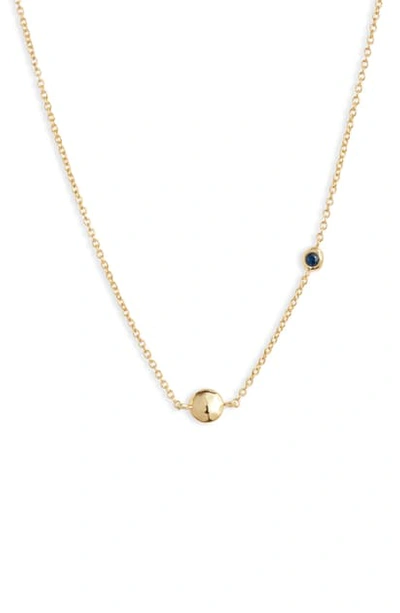 Gorjana power 2024 birthstone necklace