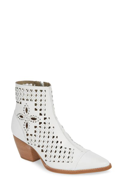 bello pointy toe bootie