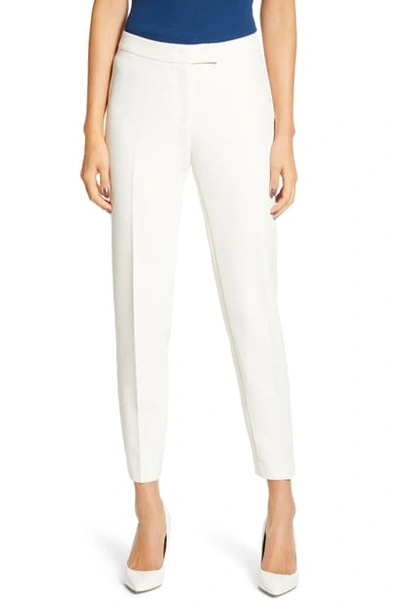 Shop Anne Klein Slim Fit Pants In White