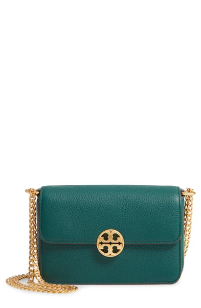 tory burch teal crossbody