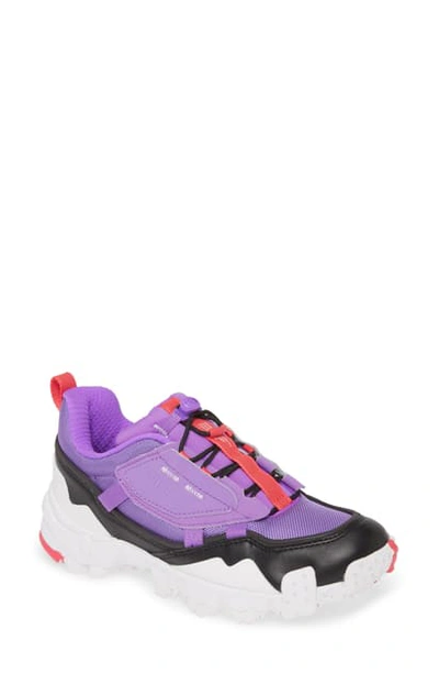 Shop Puma Trailfox Overland Hiking Sneaker In Purple Glimmer/  Black