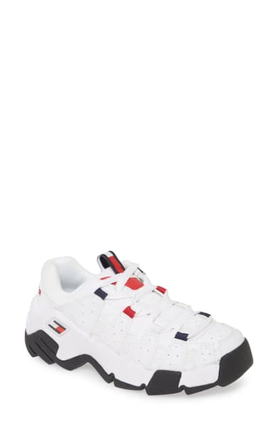 Shop Tommy Jeans Jawz Sneaker In White