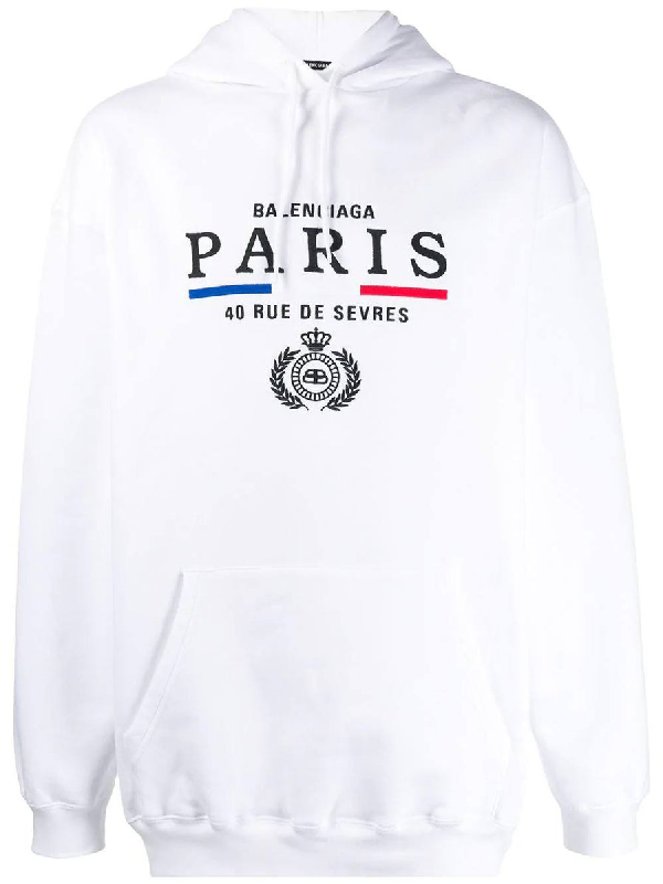 balenciaga paris hoodie