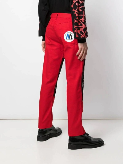 Shop Etudes Studio Études X Keith Haring Red Denim Jeans