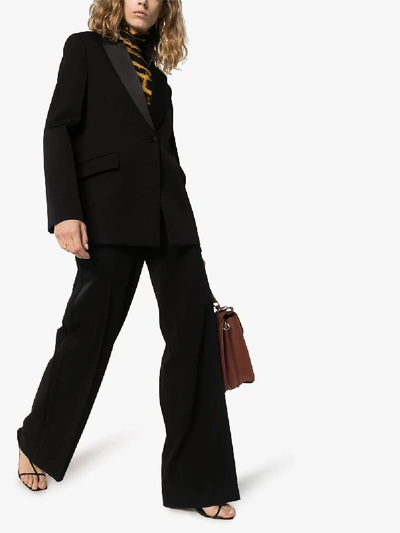 Shop Jil Sander Marcel Tuxedo Blazer In Black