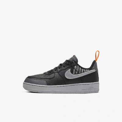 Shop Nike Force 1 Lv8 2 Little Kids' Shoe In Black