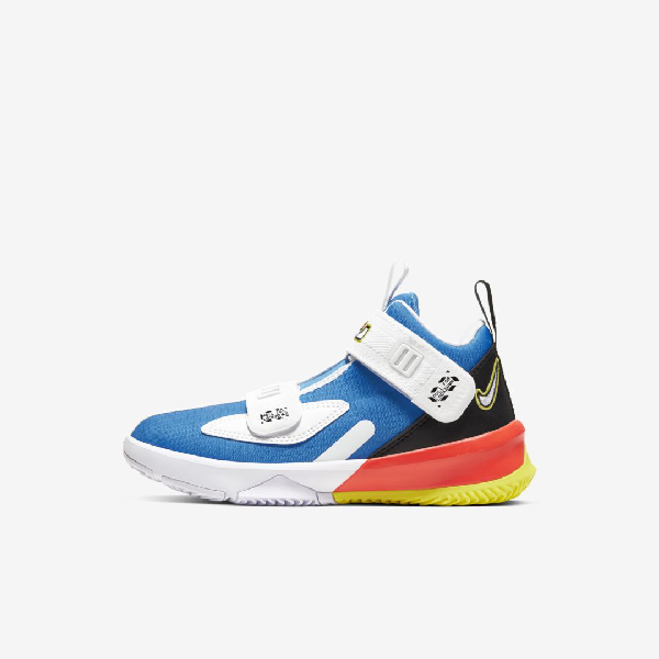 Nike Lebron Soldier 13 Big Kids' Basketball Shoe In Blue | ModeSens