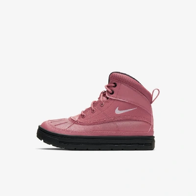 Shop Nike Woodside 2 High Acg Little Kids' Boot In Red