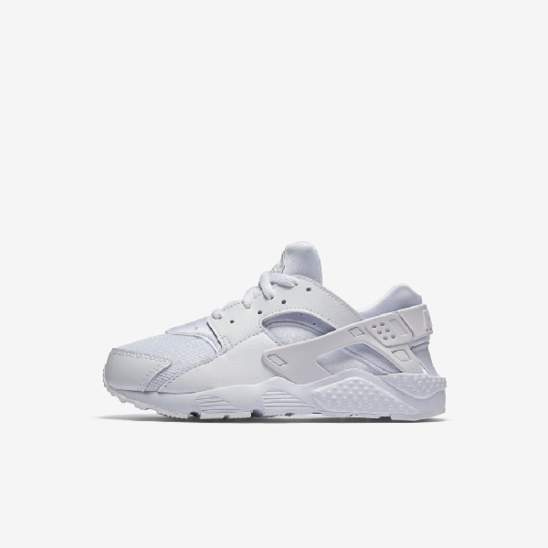 nike huarache kids white