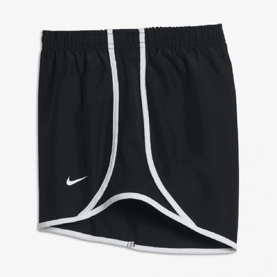 Shop Nike Tempo Big Kids' (girls') Dri-fit Running Shorts In Black
