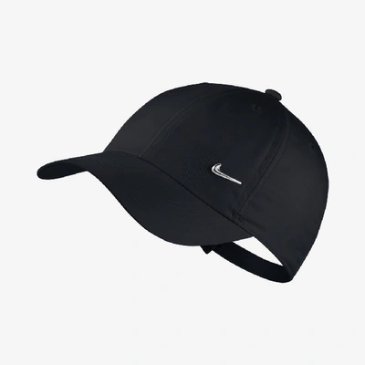Shop Nike Heritage86 Kids' Adjustable Hat In Black
