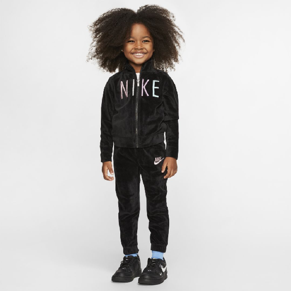nike velour tracksuit
