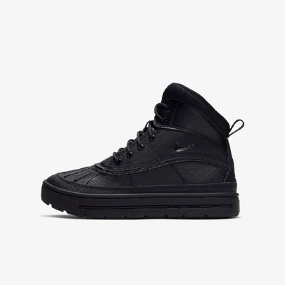 Shop Nike Woodside 2 High Acg Big Kids' Boots In Black,black,black