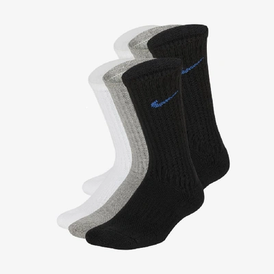 Shop Nike Everyday Kids' Cushioned Crew Socks In Multi-color
