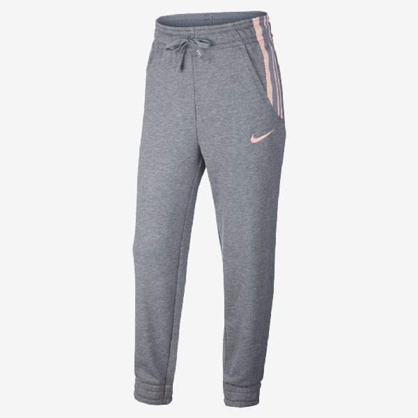 Nike Big Kids' (girls') Fleece Training Pants (carbon Heather ...