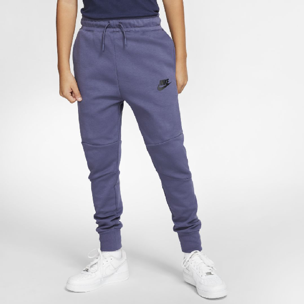 nike tech fleece joggers purple 