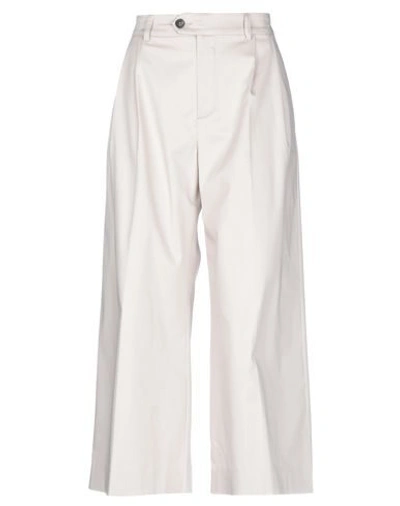 Shop Mauro Grifoni Pants In Light Grey