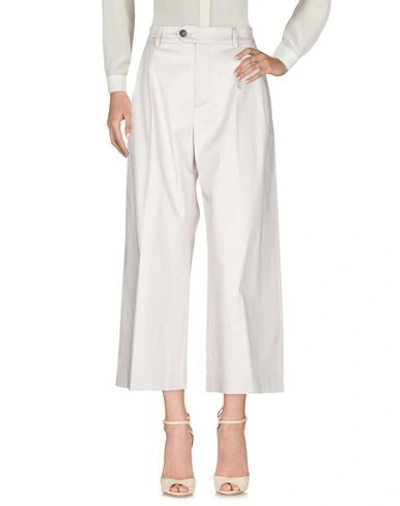 Shop Mauro Grifoni Pants In Light Grey