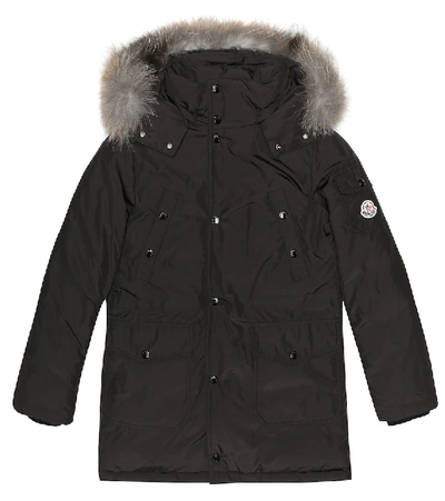 Shop Moncler Yann Down Jacket In Black