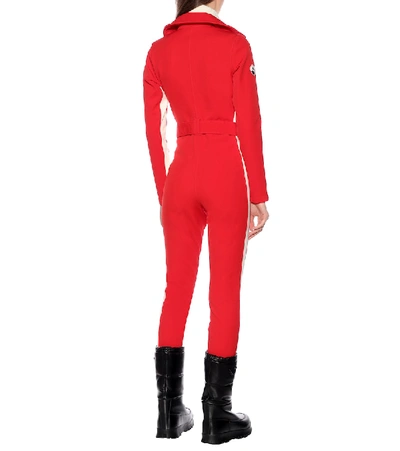 Shop Cordova Belted Ski Suit In Red