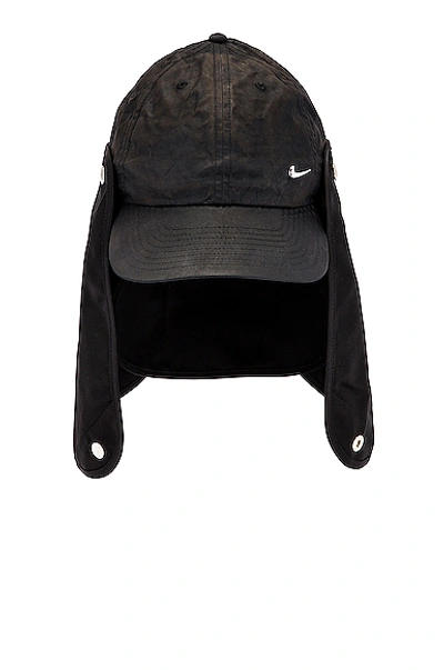 Shop Alyx 1017  9sm Nike Cap With Flap In Black