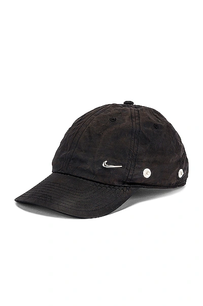 Shop Alyx 1017  9sm Nike Cap With Flap In Black