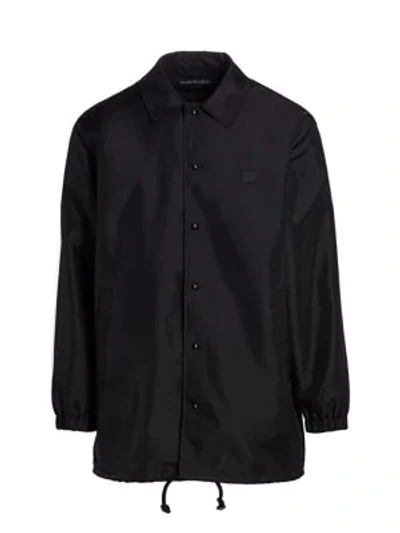 Shop Acne Studios Oscoda Face Jacket In Black