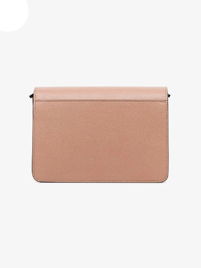 Shop Marni Beige Mini Trunk Shoulder Bag In Neutrals