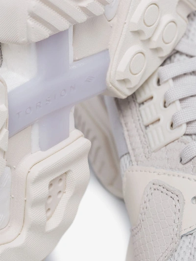 Shop Adidas Originals 'zx Torsion' Sneakers In Grey