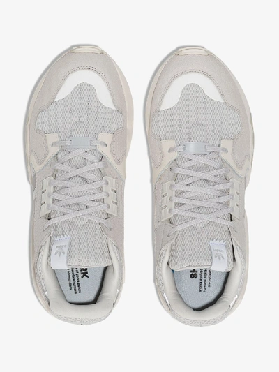 Shop Adidas Originals 'zx Torsion' Sneakers In Grey